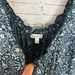 Patrons of Peace  Teal Smocked Waist Paisley Maxi Dress Photo 3