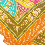 Agua Bendita Verona Lula Scarf Swim Sarong Cover Up Tropical Resortwear OS Photo 5