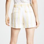 frame denim Frame Linen Golden Haze Stripe Short Photo 5