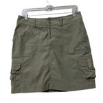 Marmot Women Size 6 Green Hiking Outdoor Cargo Skirt Pockets Preppy Athleisure Photo 0