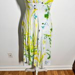 Jams World  Babydoll Water Color Floral Midi Dress Women S Daisy Made in USA Y2K Photo 8