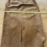 Kate Hill Tan Suede Maxi Skirt Photo 11