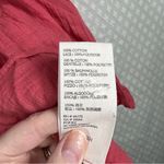 Free People  Pink Laura Eyelet Lace Peasant Top Photo 6