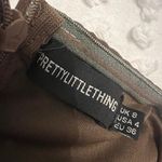 Pretty Little Thing V Neck Strapless Mini Dress Photo 1