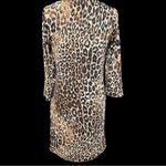 Roz & Ali Leopard Print Open Front Cardigan / Duster Photo 5