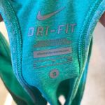 Nike  Dri Fit Green Racerback Fitted Tank Top Women’s Size Small Photo 7