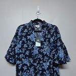 Tuckernuck Womens Twilight Garden Jenna Blue Floral Maxi Dress Sz L NWT Photo 5