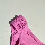 frankie's bikinis  Crocheted Pink Bikini‎ Bottom Photo 7