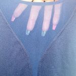 Victoria's Secret  Y2K Navy Blue Mini Peplum Mesh Tank Dress Photo 3