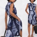 Stella McCartney  Andrea Sleeveless Silk Conch Shell Dress Size 42 EU (8 US) Photo 1