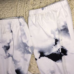 None Athletic cozy jogger tie dye pants size large Photo 5