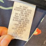 Vintage 90s Blue Floral Butterfly Print Sun Dress Womens 8 Casual Summer Modest Photo 7