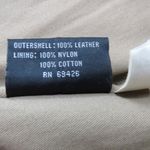 wilson's leather 80s Vintage  Brown Leather Jacket Men's Medium Motorcycle Jacket Photo 6