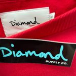Diamond Supply Co. Women's Red OG Script Crewneck - Size XS - NWT Photo 3