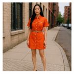 Versace 90s  Versus linen mini dress Photo 14