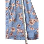 Ralph Lauren Floral Faux Wrap Surplice Floral Blue Lined Dress 4 Americana NWT Photo 9