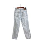 Aeropostale  Blue Destroyed Grunge Denim Straight Baggy Mom Jeans Size Women's 2 Photo 1