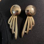 Vintage Lot of 3 Fashion Costume Earrings Photo 2