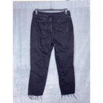 PacSun Womens Size 31 Black Ripped Distressed Jeans Denim Mom Jean Cotton Rise Photo 3