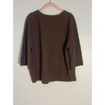 Joy Joy  Boatneck Sweater- Expresso knit NWT size M/L Photo 4