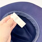 Lele Sadoughi NWT Wool Pearl Detail Navy Rancher Hat Photo 7