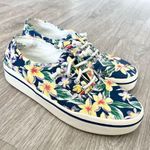 Mad love Women’s Kendra Floral Canvas Lace Slip On Sneakers Shoes Size 6 Photo 4
