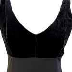 Vtg Niki By Niki Livas Y2K Maxi Evening Dress Sz 8Velvet Top Whimsigoth 90s HOCO Black Photo 2