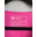 FIGS Women's  Casma Three-Pocket Scrub Top in Electric Orchid size XXL Limited Photo 2