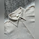 H&M ribbed maxi shirt dress Photo 5