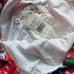 Confetti Puff Sleeve Floral Print Mini Dress Red Size M Photo 4