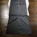 DKNY NWT Black V Neck Maxi Dress with Cargo Pocket Photo 8