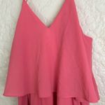 Cooper and Ella NWT  Empower Pink Layered Midi sleeveless‎ Dress size Small Photo 8