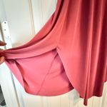 Double Zero  Women's Mystical Dress High Neck Sleeveless Sz Medium Dark Rose Pink Photo 2