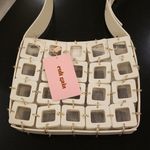 Cult Gaia ππ Terra Cutout Square-Link Crossbody Bag ~ Off White NWT Photo 10