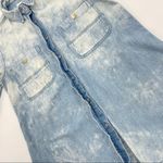 7 For All Mankind Bleached Denim Chambray Shirt XS Photo 6
