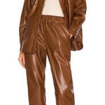 ANINE BING  Colton Track Pant in Brown Photo 0