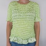 Vintage 90s Green Bubble Popcorn Shirt Size undefined Photo 1