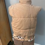 Thread & Supply Beige Full Zip Quilted Puffer Short Vest Tan Size L Photo 3