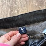 True Religion  halle rhinestone studded skinny jeans mid rise Photo 7