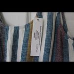 Drew  | Mustard Teal Stripe Tie Waist Jumpsuit Photo 7