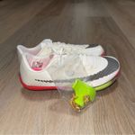 Nike Air Zoom Maxfly White, Silver & Pink Spike Sneakers - Size 6.5 Photo 1