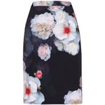 Ted Baker London lieyaa Chelsea black floral print pencil skirt Photo 2