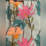 Lulus  Totally Tropical Light Green Floral Print Button-Up Shirt Dress Photo 7