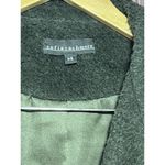 Sofia Cashmere Coat XL 14 Green Wool Alpaca Luxury Minimalist Soft Lined Women Photo 1