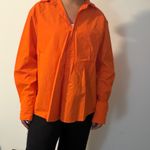 White Fox Boutique  oversized button up shirt Photo 4