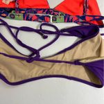 Mara Hoffman Purple Bikini Set Medium | Designer Swimwear Eco Chic Y2K Vibes Photo 9