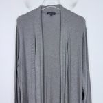 Beyond Yoga NWT High Slits Long Duster Cardigan Heather Gray Size Large L NEW Photo 1