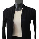 Afrm Shaylee Long Sleeve Open Front Ribbed Cardigan Photo 6