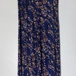 lascana Blue Printed Leopard Wide Leg Pull On Pants Size 4 Resort Wear‎ Photo 0