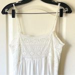 Spell Peaches Lace Slip Dress Boho Ivory Midi White Small EUC Photo 3
